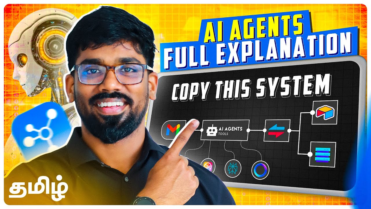 Step by Step Guide to Build an AI Agent using No Code Platform - 100% Free in Tamil | AI Coach John