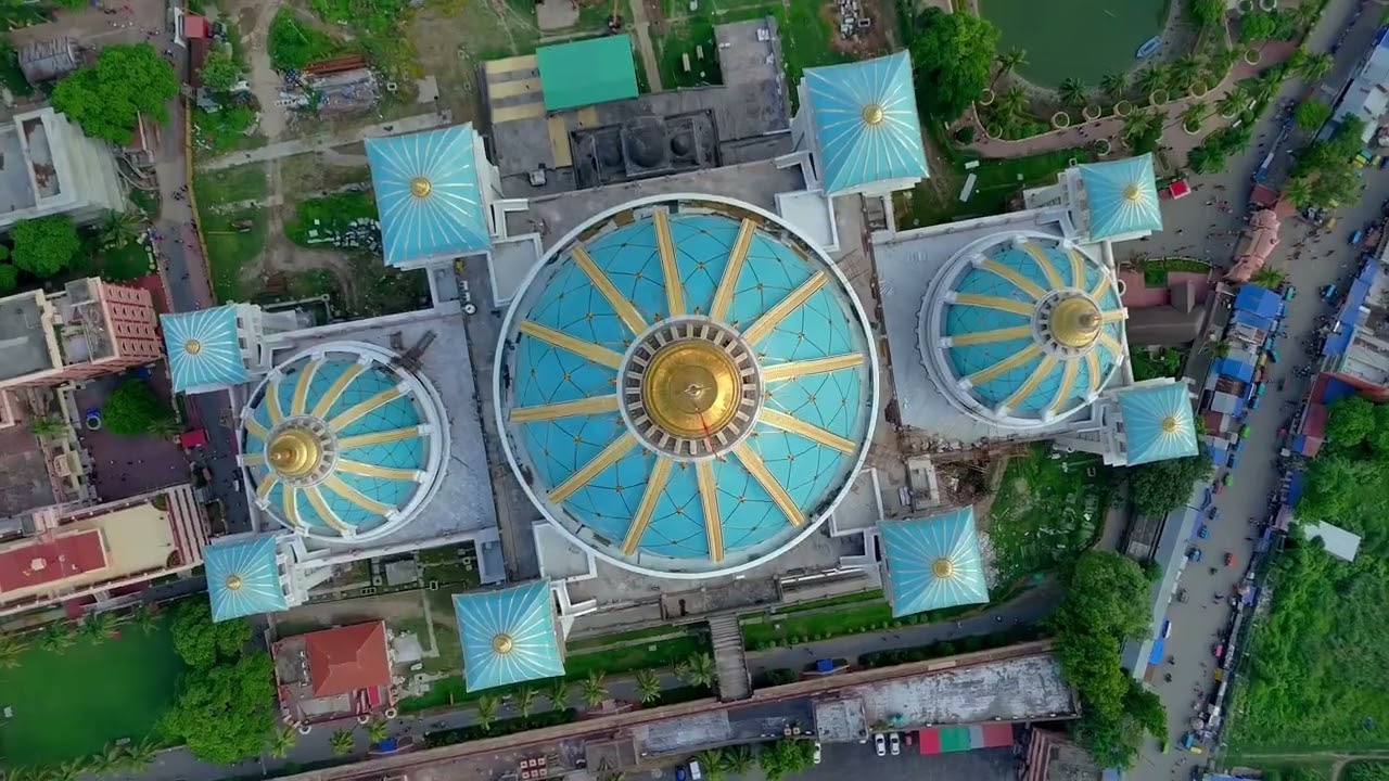 Iskcon Temple🛕 Mayapur || World Largest Hindu Temple ❤️ || Drone Shots