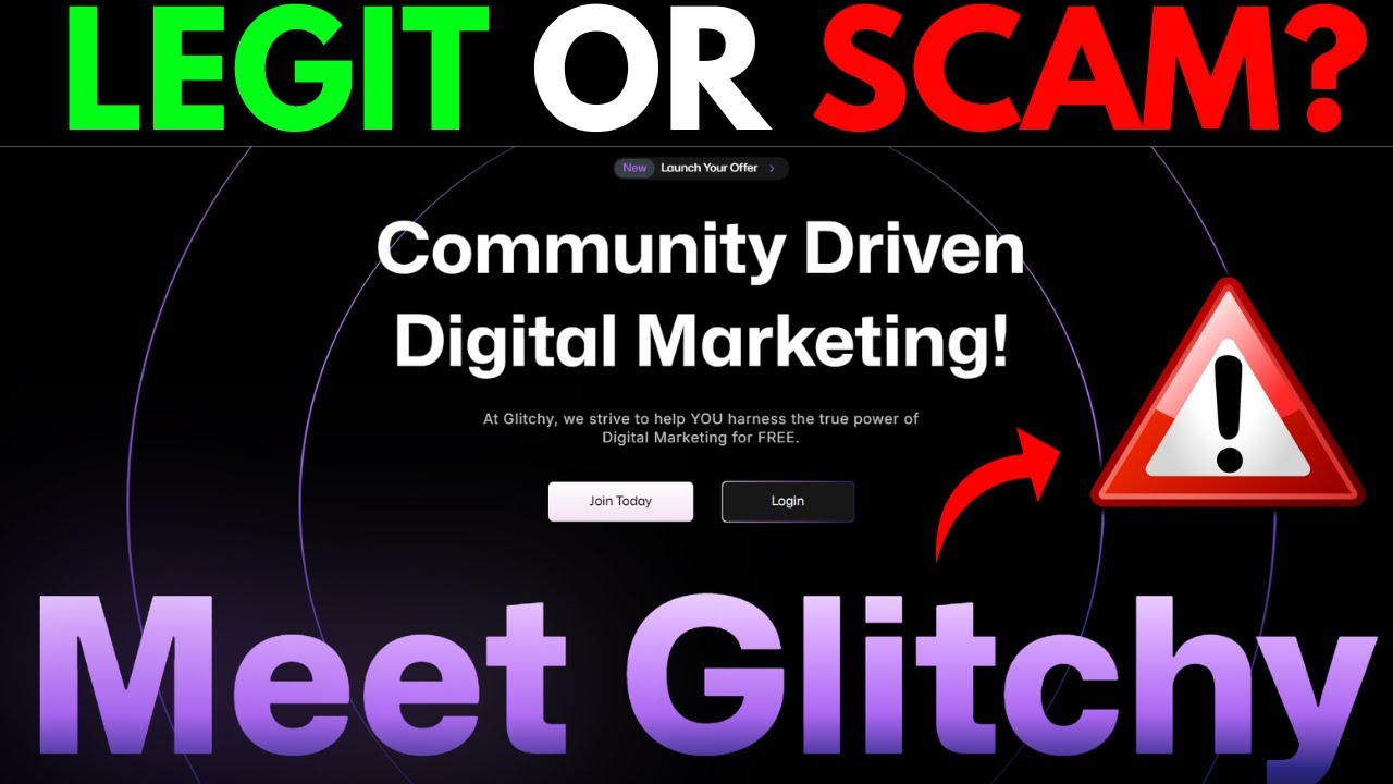 GLITCHY AI AFFILIATE MARKETING REVIEW - LEGIT OR SCAM? (2026)
