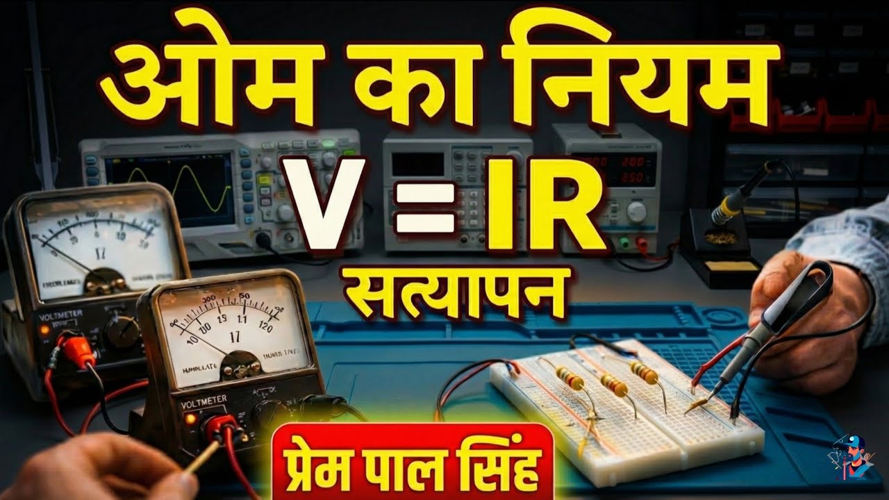 ओम का नियम | V = IR | सत्यापन प्रयोग | ITI Electrician Theory