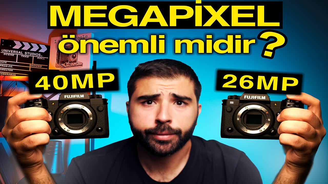 Fotoğraf Makinesinde MEGAPİKSEL Önemli Mi? | Video ve Fotoğrafta Megapixel