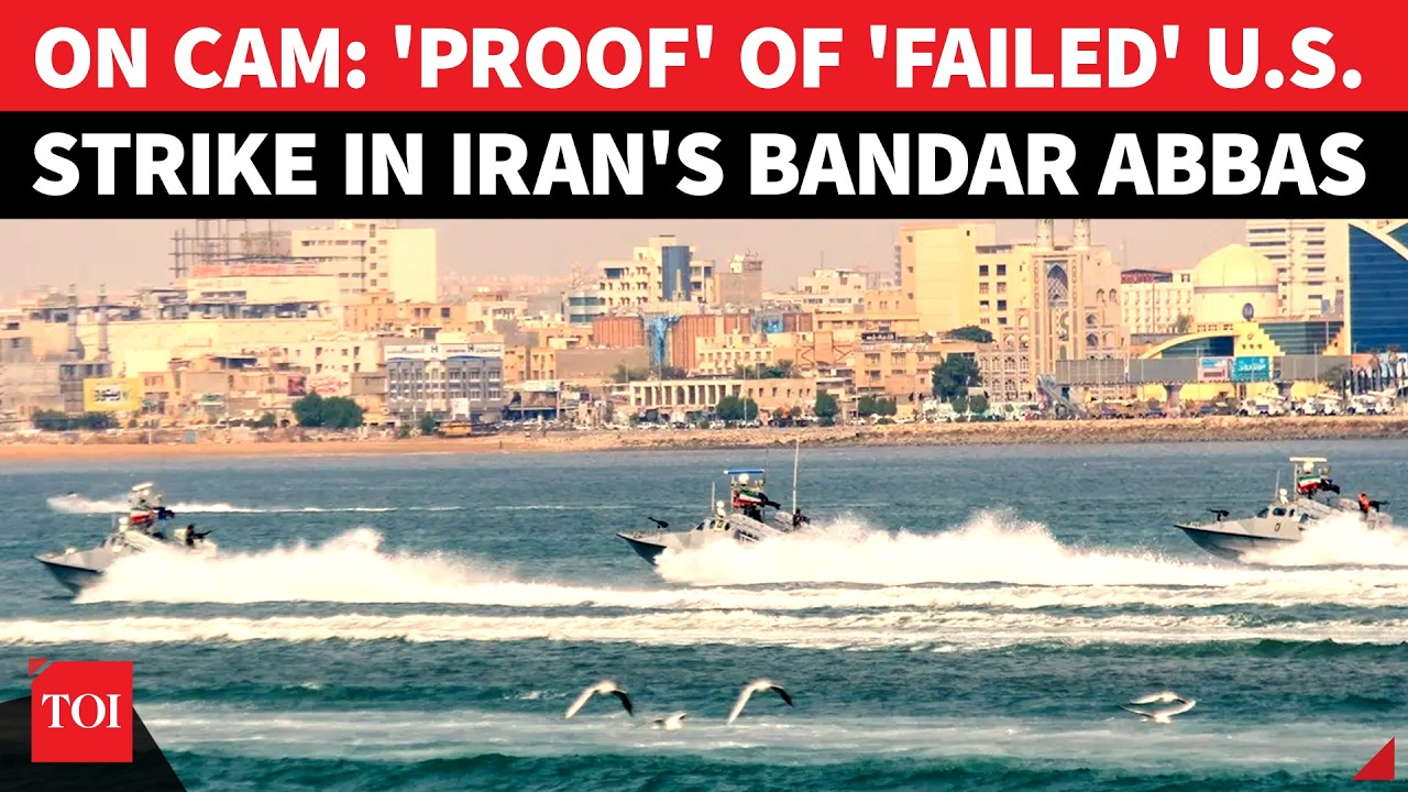 'PROOF OF U.S. FAILURE': Iran Drops First Visuals From Bandar Abbas After American Strikes