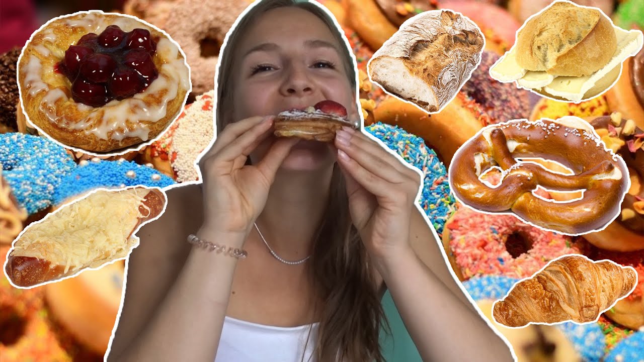 ICH ESSE 1 TAG NUR BACKWAREN😳🥐🍰🍩🍞