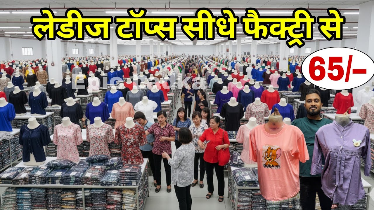 Ladies tops manufacturer in delhi /Branded  Ladies top wholesale , plazzo, jogger&rsquo;s 