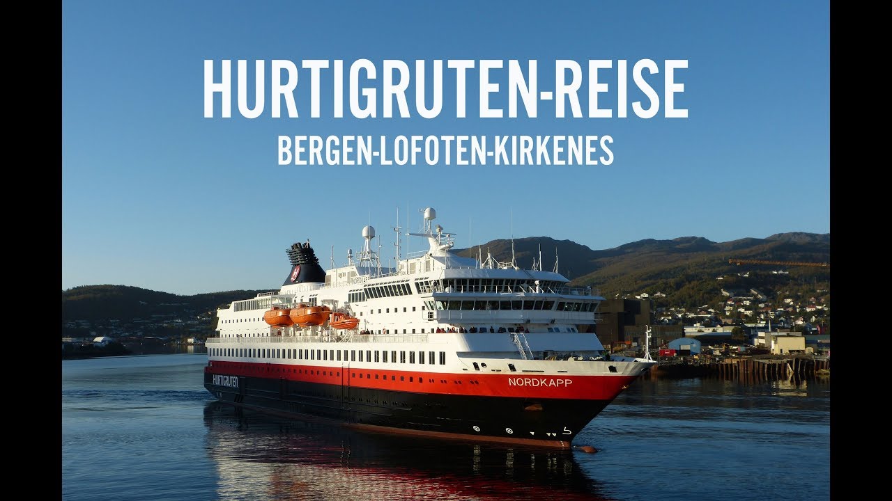 Klassische Hurtigruten-Reise Bergen-Kirkenes mit Lofoten-Stop