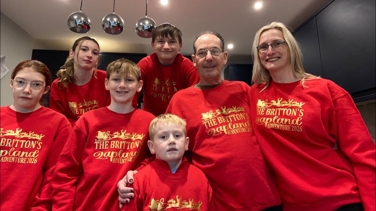 The Britton family trip to Lapland 