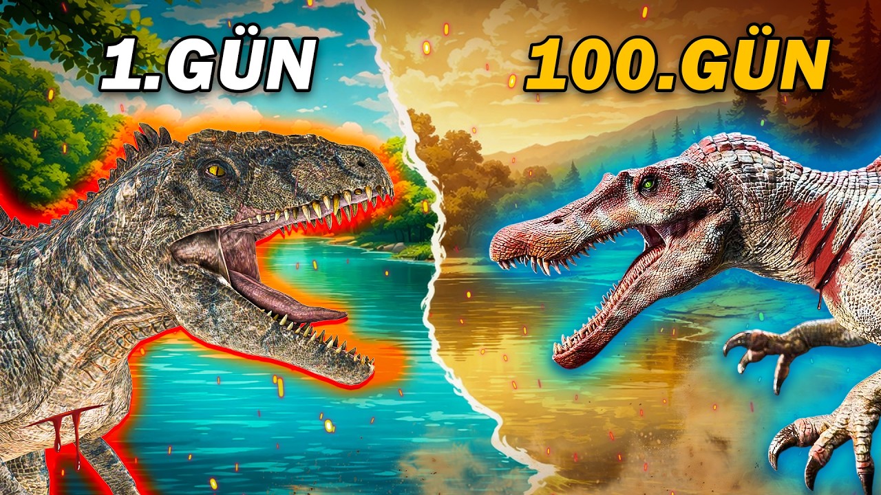 4 Apex Yırtıcıyı Aynı Adaya Bıraktım… 100 Gün Sonra Ne Oldu? | JWE 3