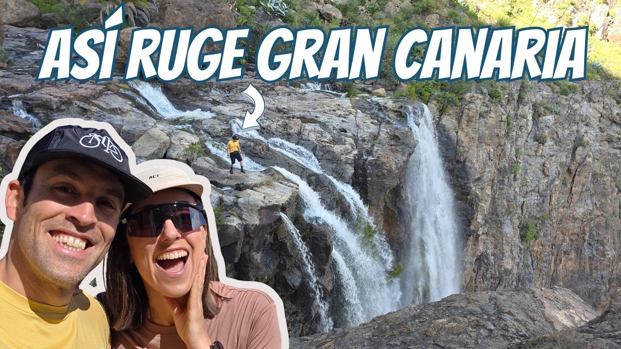 Ruta senderismo Soria - Presa de Las Ni&ntilde;as (Mog&aacute;n) 🥾 Cascadas en Gran Canaria 🌊