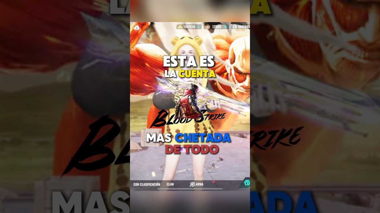ESTA ES LA CUENTA MAS CHETADA DE BLOOD STRIKE #bloodstrike #bloodstrikepartner #bloodstrikefunny