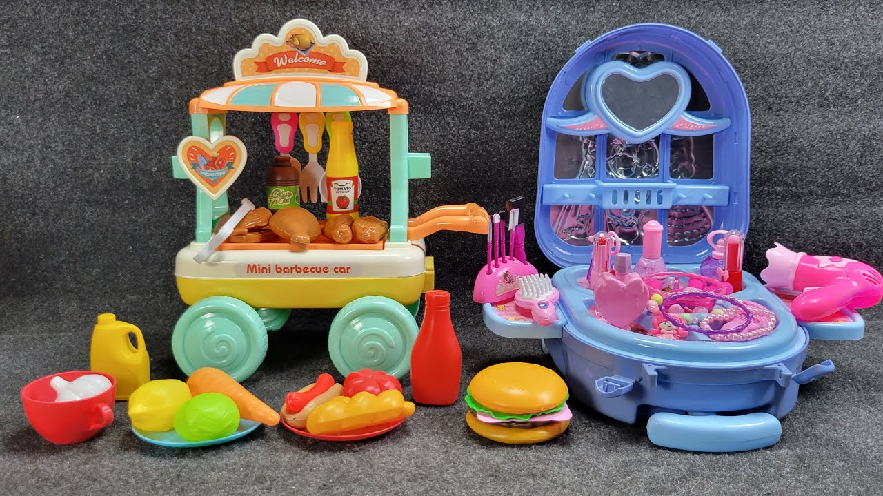 12 Minutes Satisfying with Unboxing Modern Barbecue Car Playset Collection ASMR | Review Toys