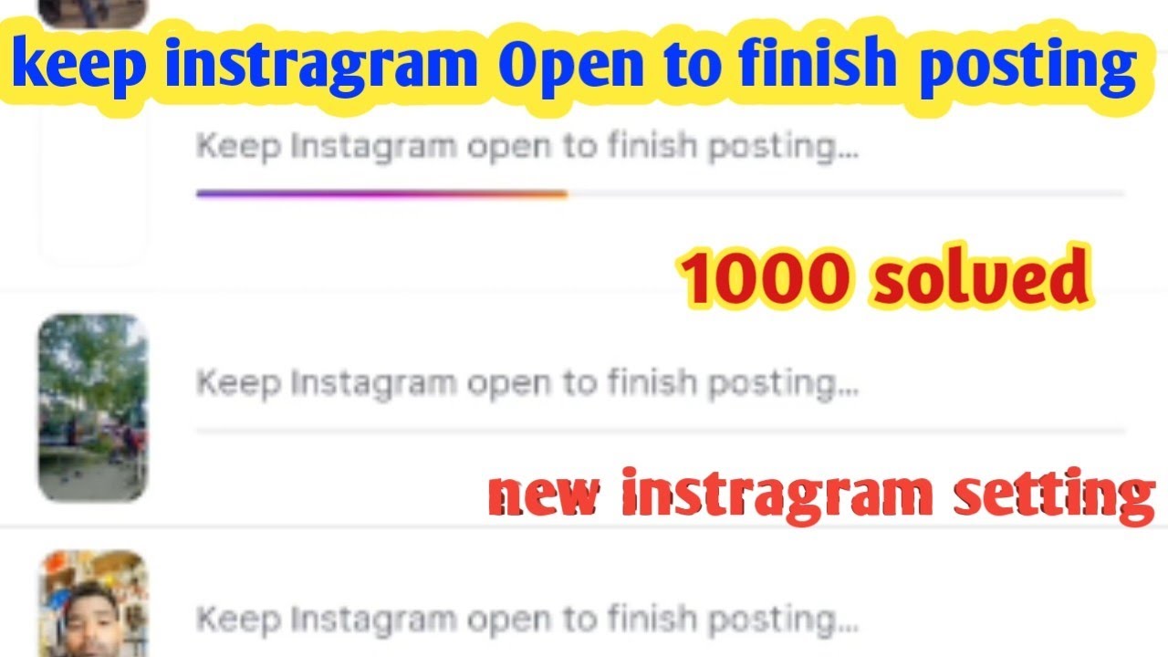 Keep instragram Open to finish posting 🤫🤦🏻