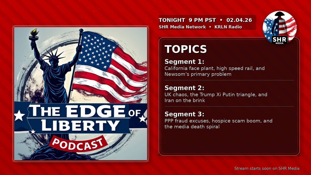 The Edge of Liberty | Feb 4, 2026 | 8PM PST