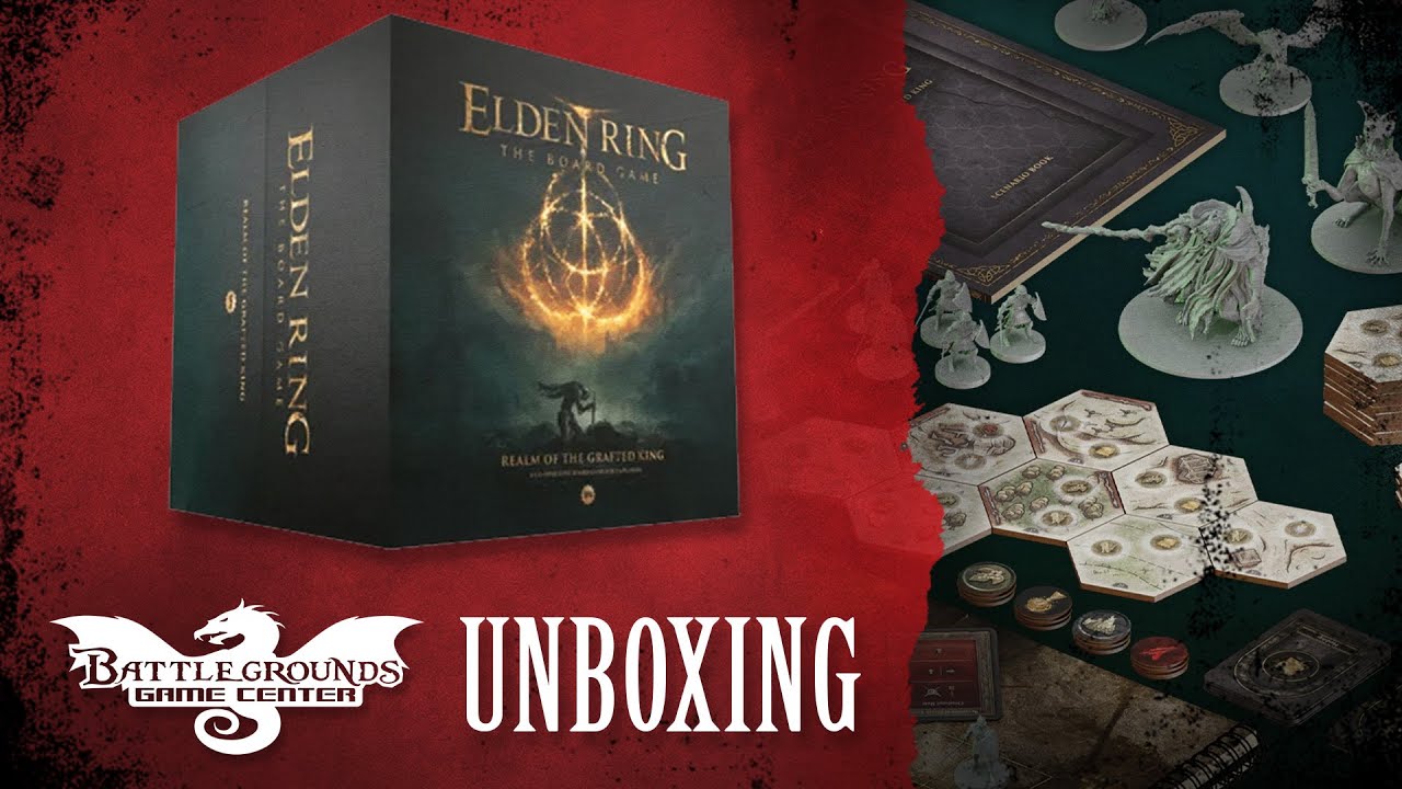 Elden Ring: Настольная игра - Распаковка