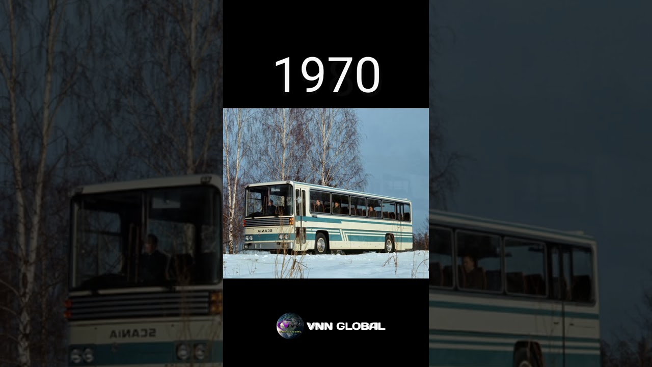 Evolution Of Scania Bus (1953-2023) #shorts