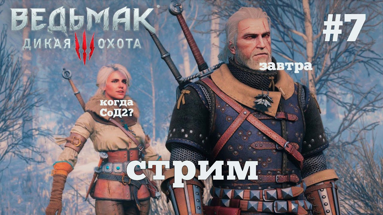 Ведьмак 3. Королевский стрим. #7