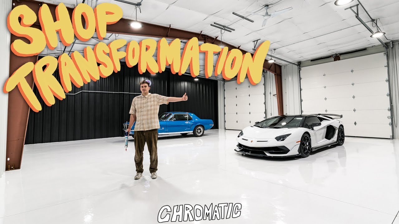 Renovating Our Shop Into A Showroom Style Garage - Big Transformation!