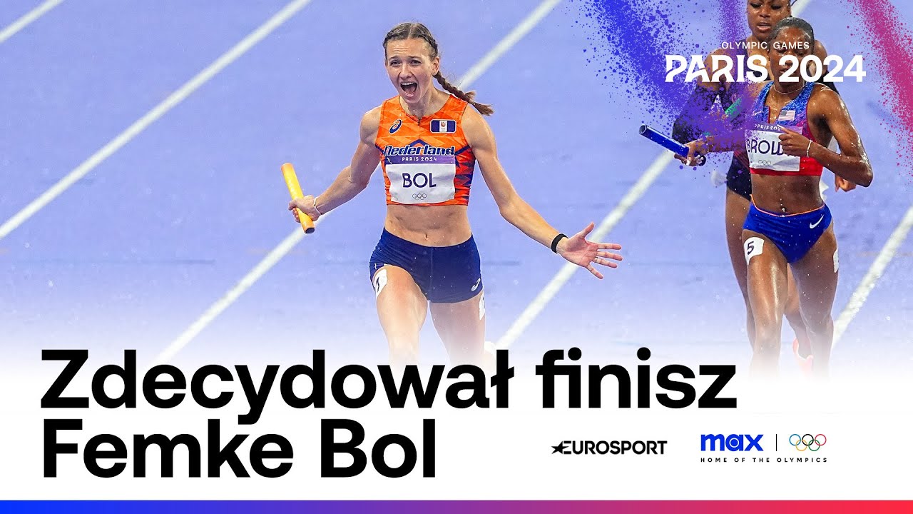 Nieprawdopodobny finisz Femke Bol. Holandia ze złotem olimpijskim w sztafecie mieszanej 4x400 m