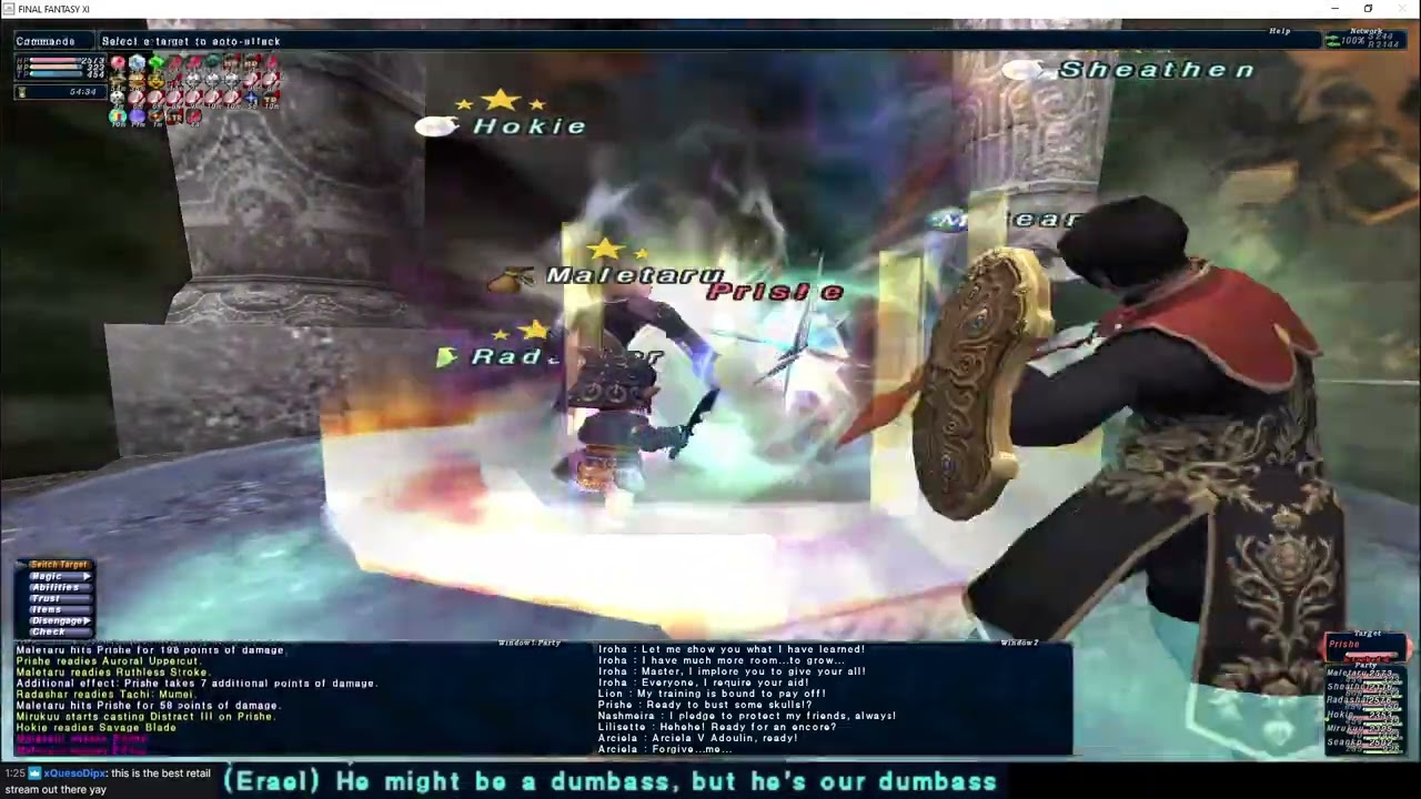 FFXI Heroines' Combat II clear