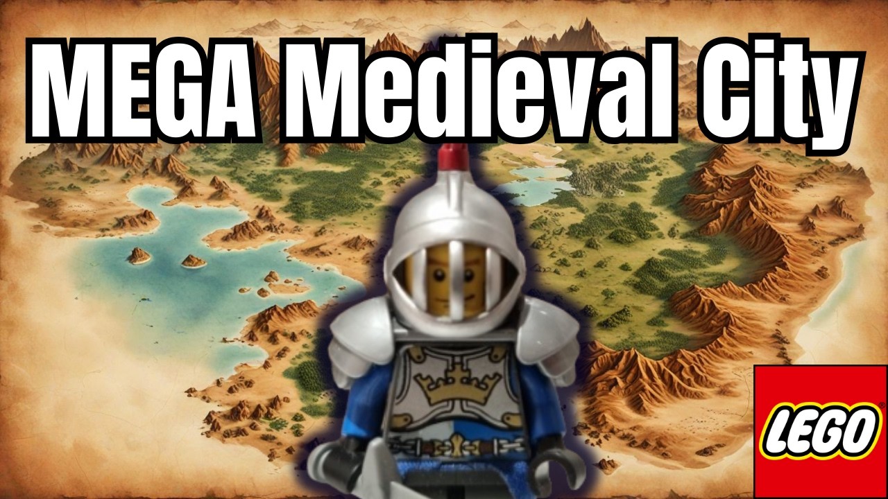I built a MASSIVE LEGO Medieval City