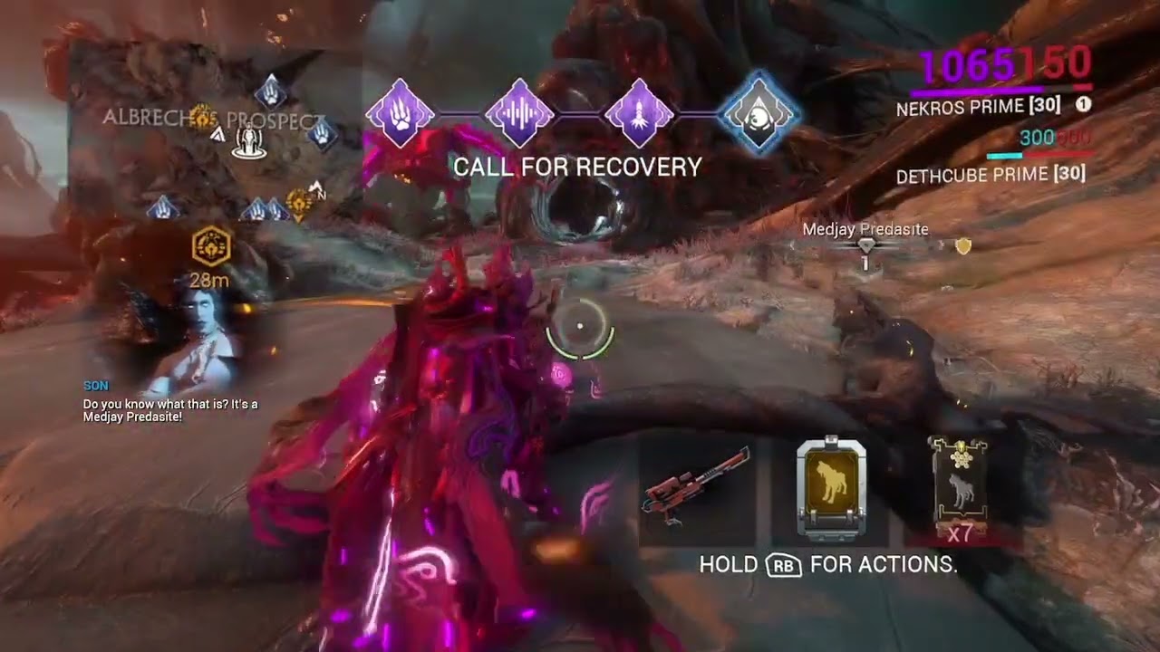 Perfect Medjay Predasite Capture In Warframe
