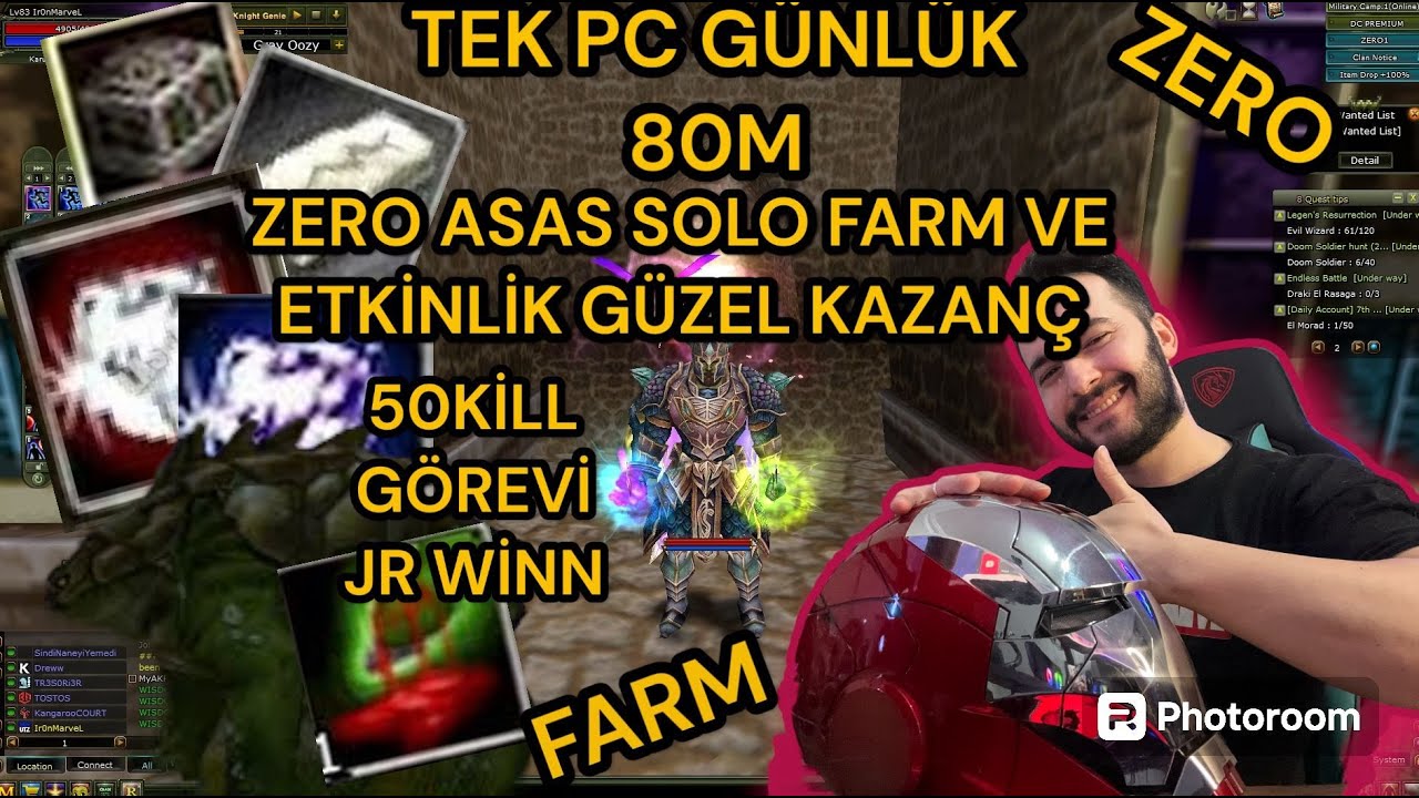 KNİGHT ONLİNE TEK PC SOLO ASAS FARM JR 50 KİLL YAPIYORUZ 2024 GÜNCEL FİYATLAR GÜNCEL FARM