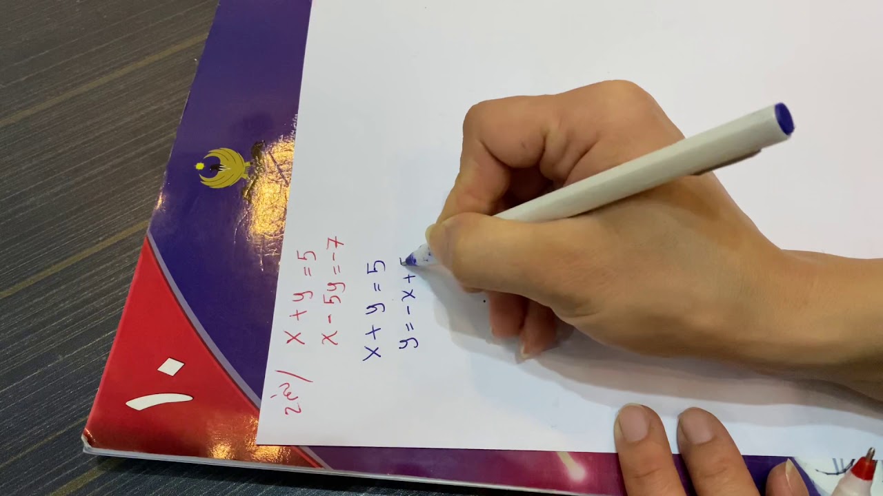 بەشی دووەم (وانەی ٥) شیکارکردنی سستەمە هێلیەکان  بە روونکردنەوەیی