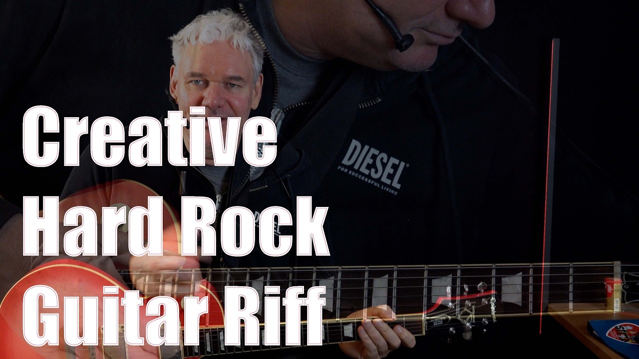 Creative Hard Rock Guitar Riff
