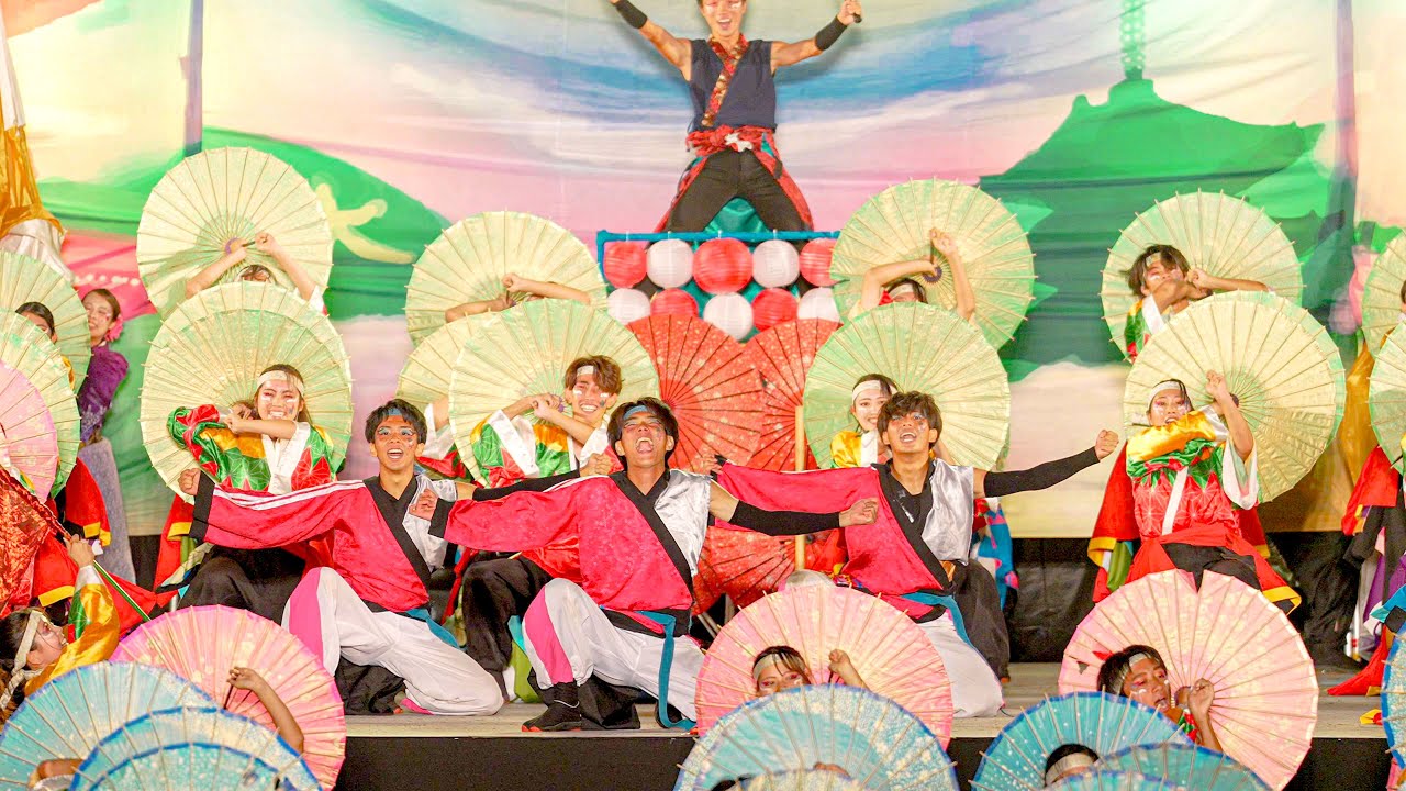 [4K] 京炎 そでふれ！おどりっつ 【フィナーレ演舞】　こいや祭り 2025 日曜日 フィナーレ (中央)