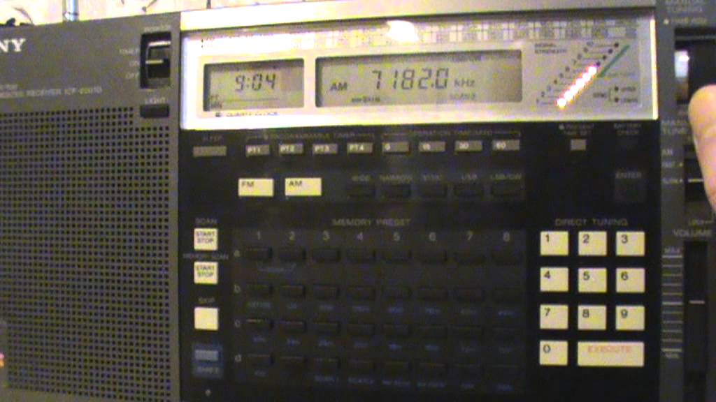 Sony ICF 2001D Amateurband (80 40 20 15 m)