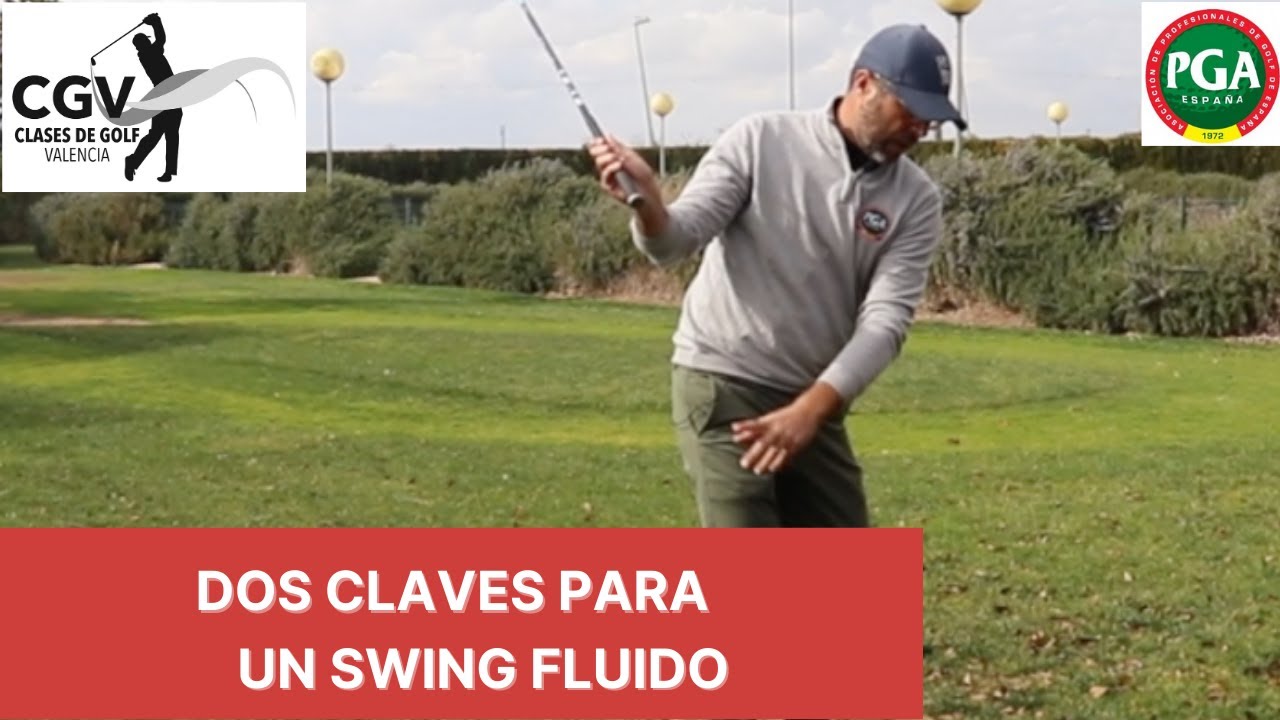 Dos claves para un swing fluido  Clases de GOLF en Español.