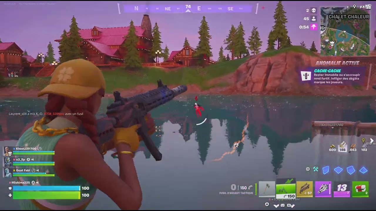 Fortnite Battle royal sections