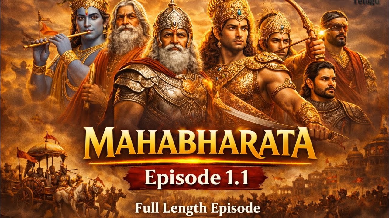 Mahabharata Episode 1.1 – Full Length Episode (English)