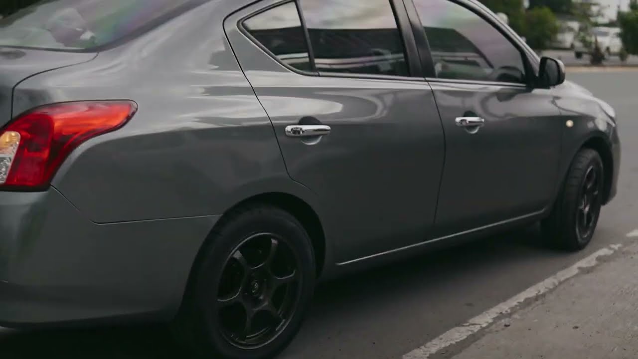 Nissan Almera catback exhaust project using G-pipe resonator and HKS ES Premium Japan muffler