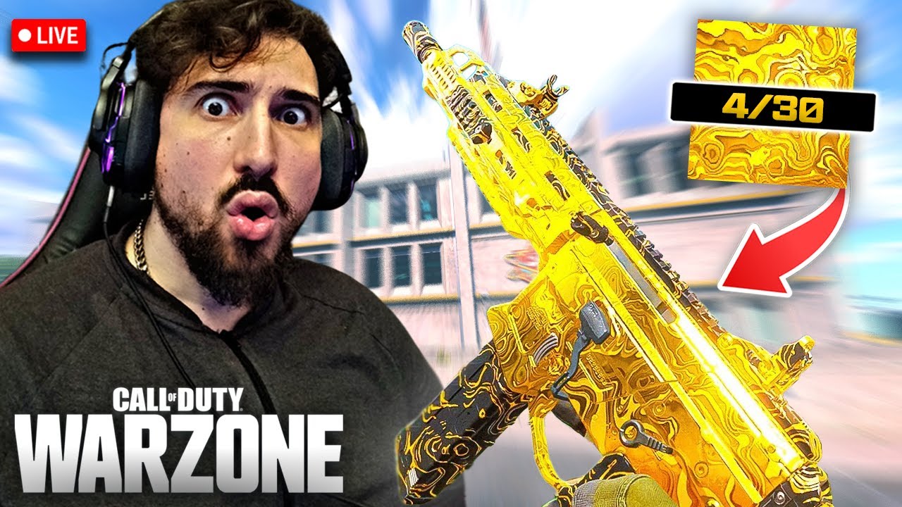 🔴 LIVE WARZONE | Nuovo CAMO GRIND 💀 Road to APOCALISSE &ndash; ORO DAMASCO 4/30