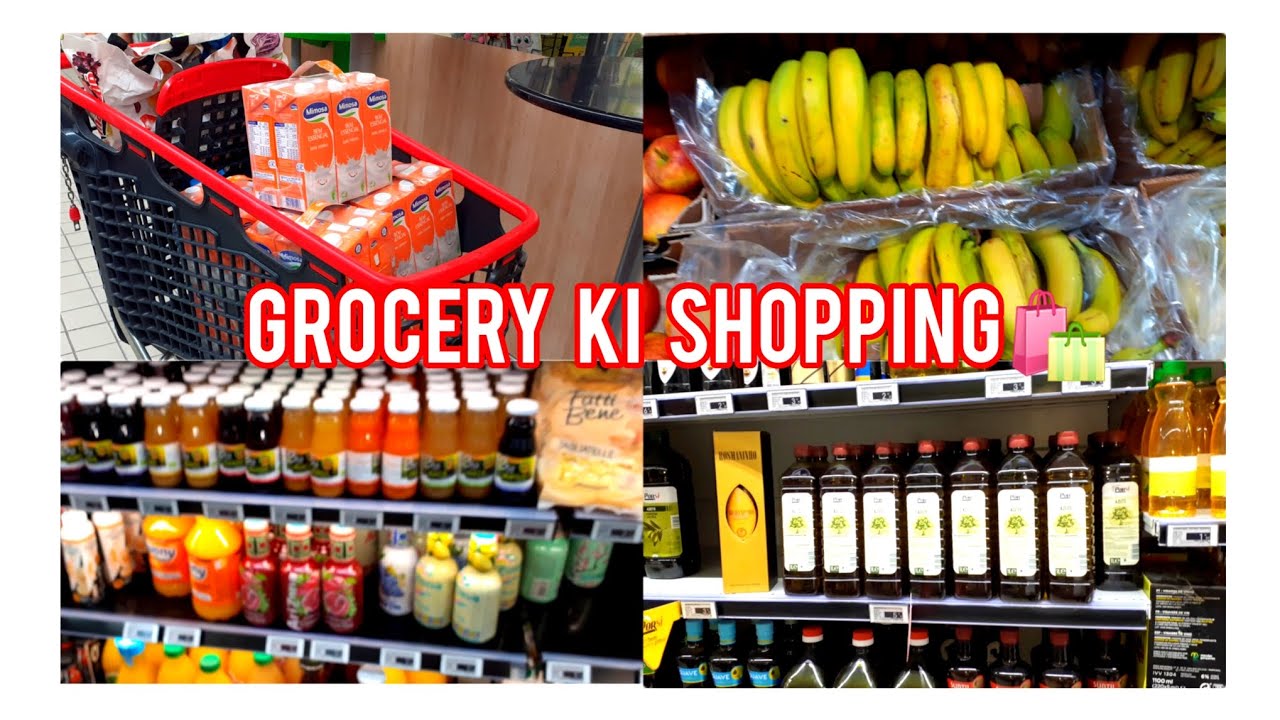 Grocery ki Shopping 🛍 Ki Very Busy Day 💯👍