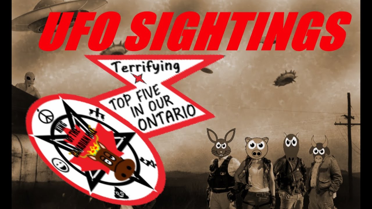 Terrifying Top 5 in our Ontario: UFO sightings