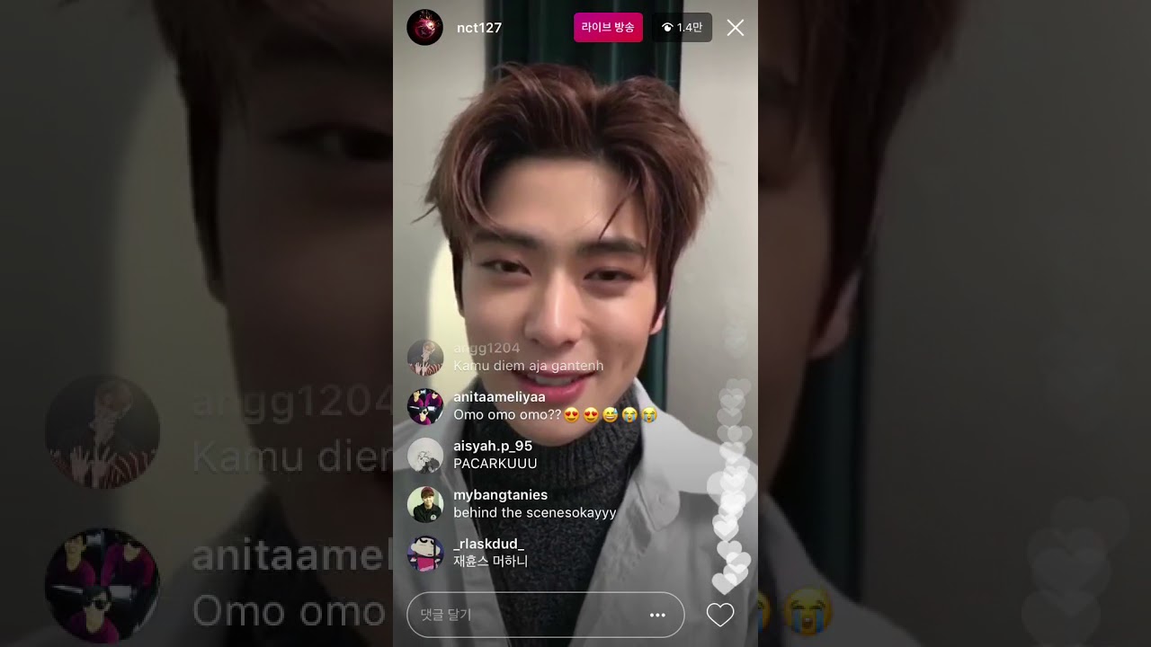 171119 nct jaehyun instagram live full