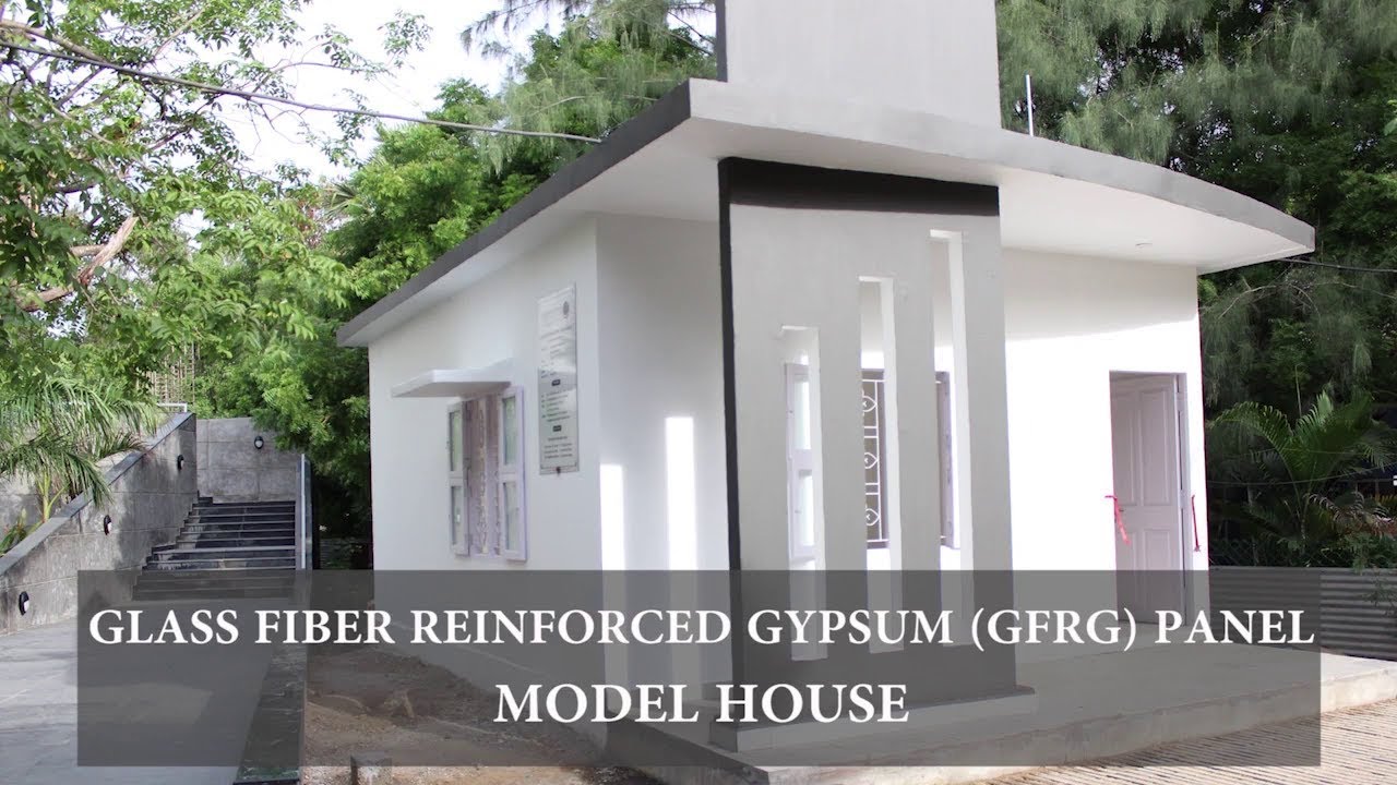 GFRG Panel Model House Construction