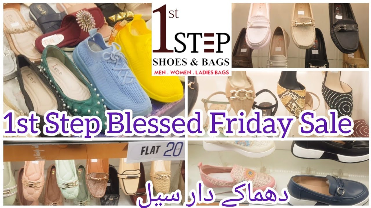 1st Step Blessed Friday Biggest Sale Upto 50% Off || 1st Step Shoes and Bags December 2024