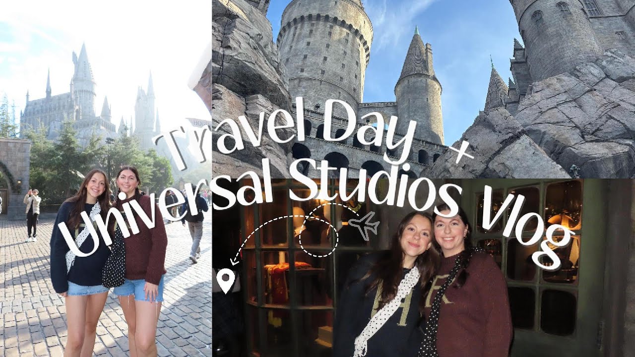 Travel Day and Universal Studios Vlog
