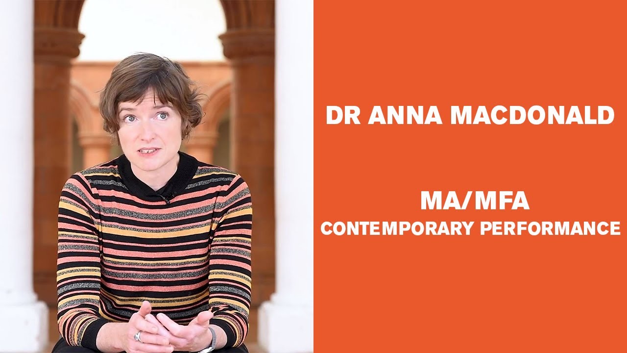 Meet the Course Leader | MA/MFA Contemporary Performance