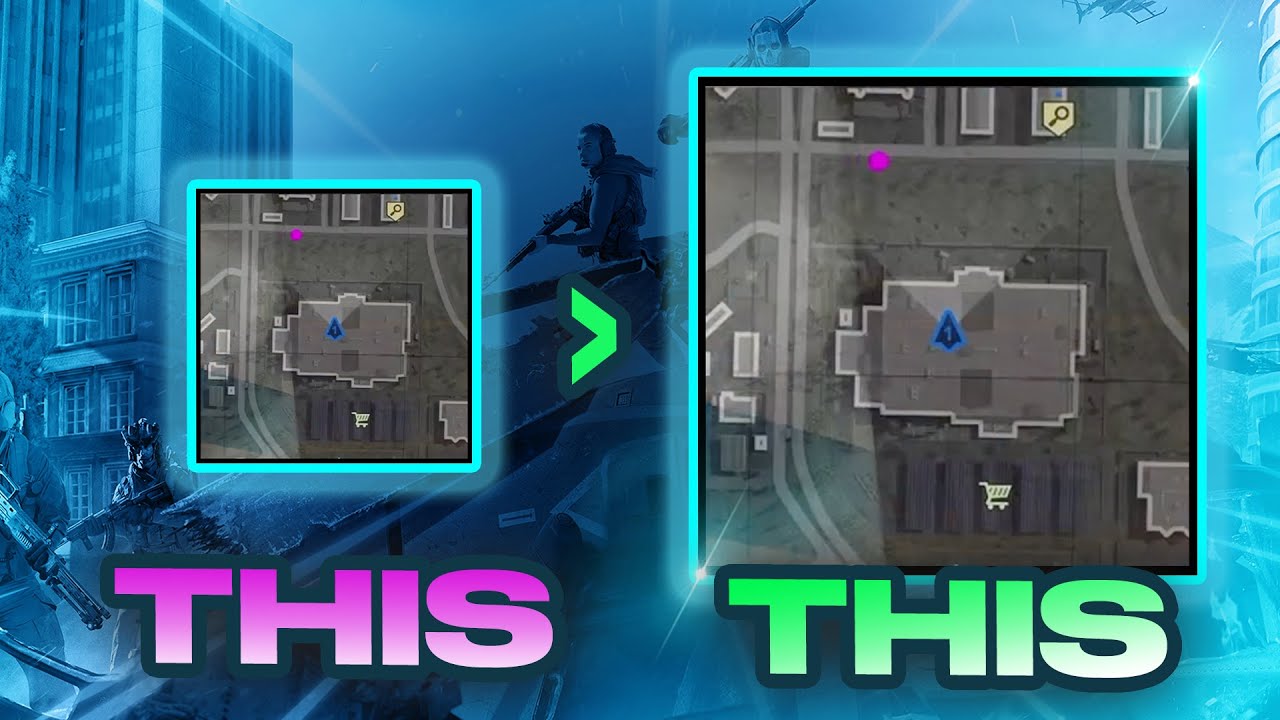 How to get a MASSIVE Minimap in WARZONE (Console & PC Pay to Win)