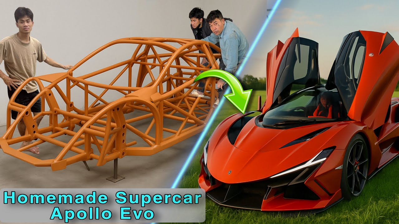 Строю свой собственный суперкар Apollo Evo | Завершение сборки сверхпрочного шасси — невероятно!