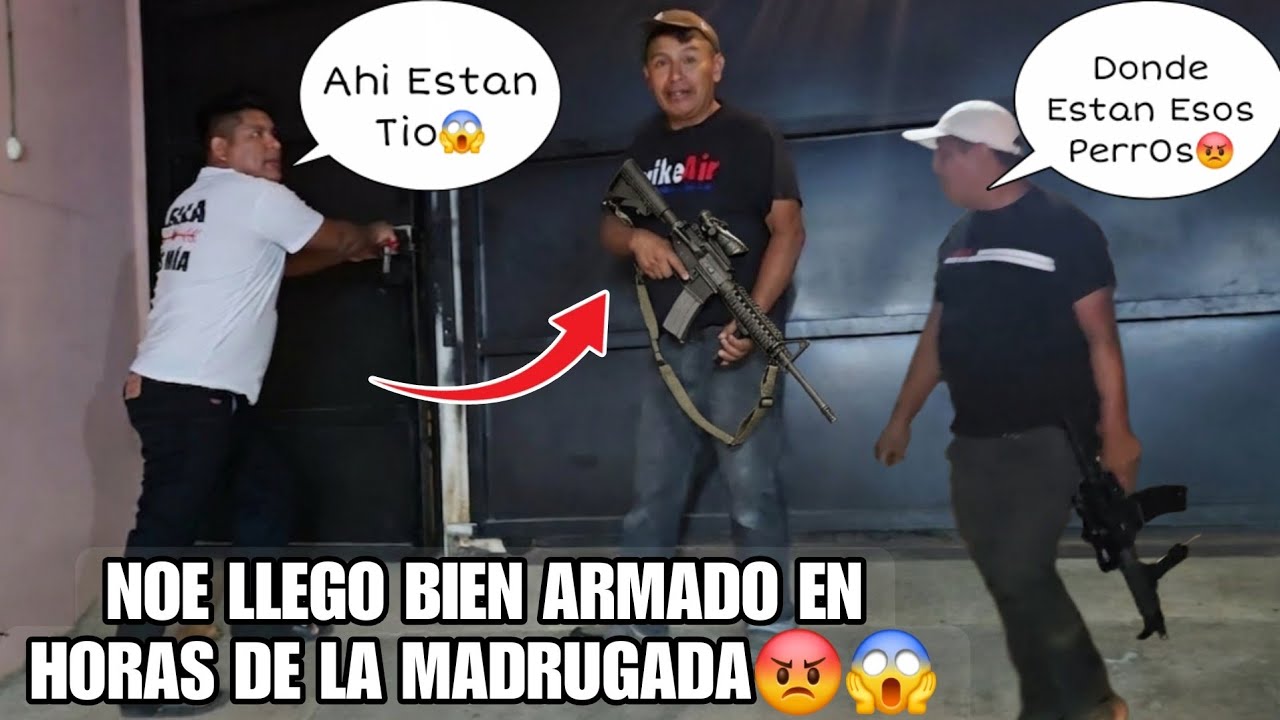 Urgent3 El TIO y NOE Llegaron Bien Armad0s Con Estos Grandes Fusil3s😡🫢Todos Quedaron Boca Abierta😱?