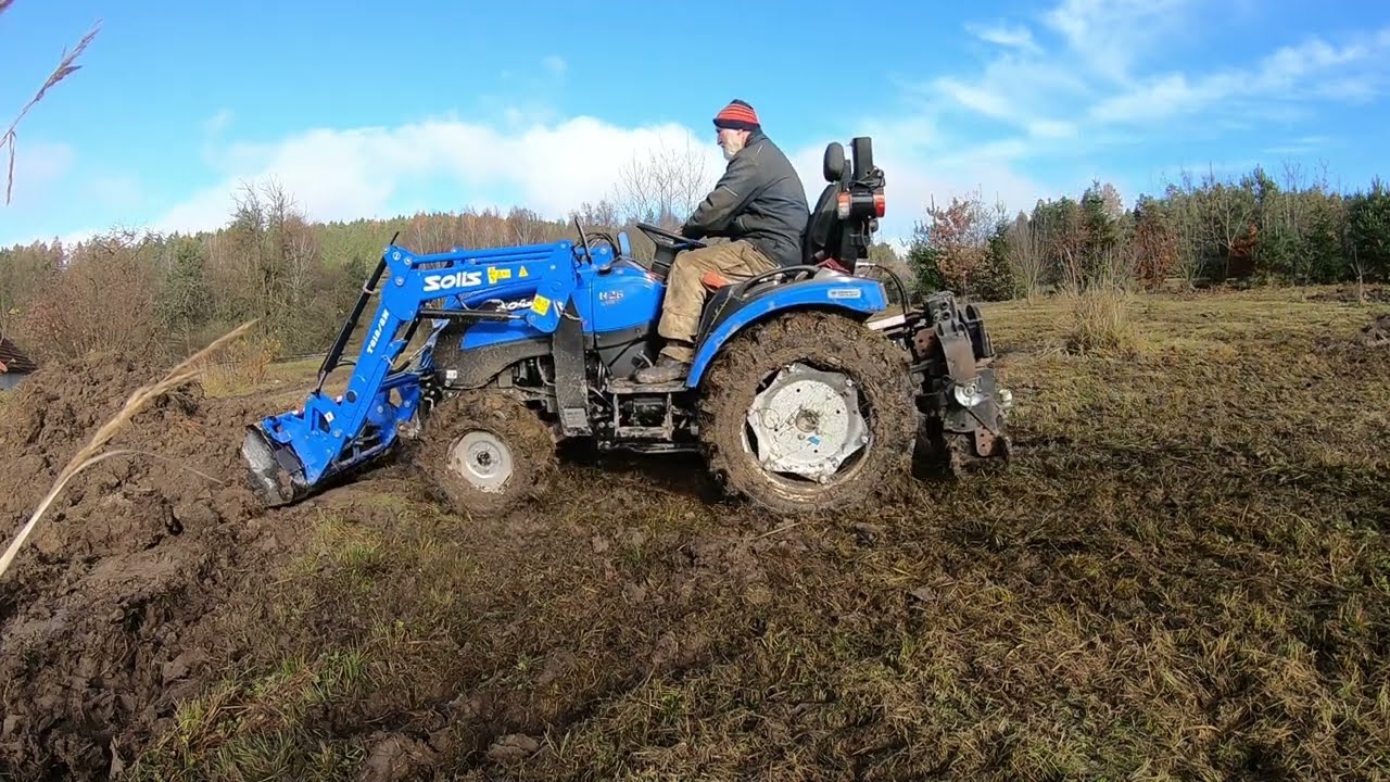 SOLIS 26 HST V AKCI! – Práce s hlínou snadno a rychle! 🚜💨
