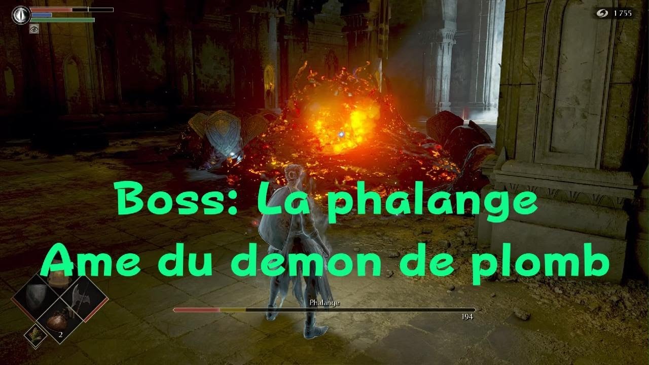 Demon's Souls Boss: La phalange  Ame du demon de plomb