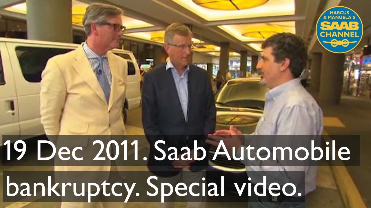 19 декабря 2011 г. Банкротство Saab Automobile. Избранное видеовоспоминание.