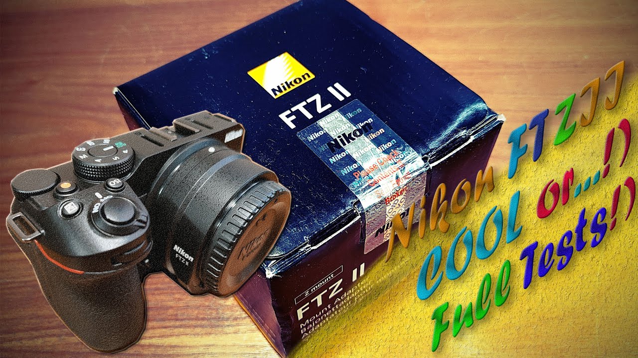 Адаптер крепления Nikon FTZII для объектива F-Mount к камере Nikon Z. Чё, за приблуда к Nikon Z30!)