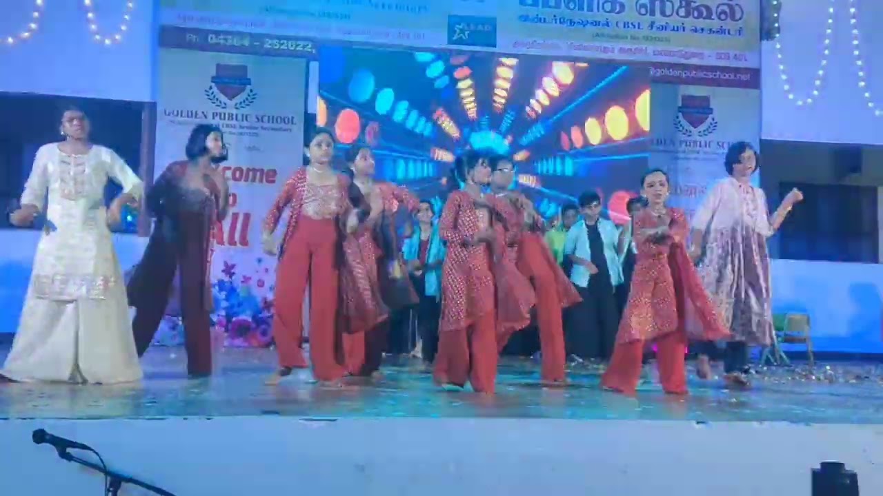 Golden public school annual day celebration 4th to 8