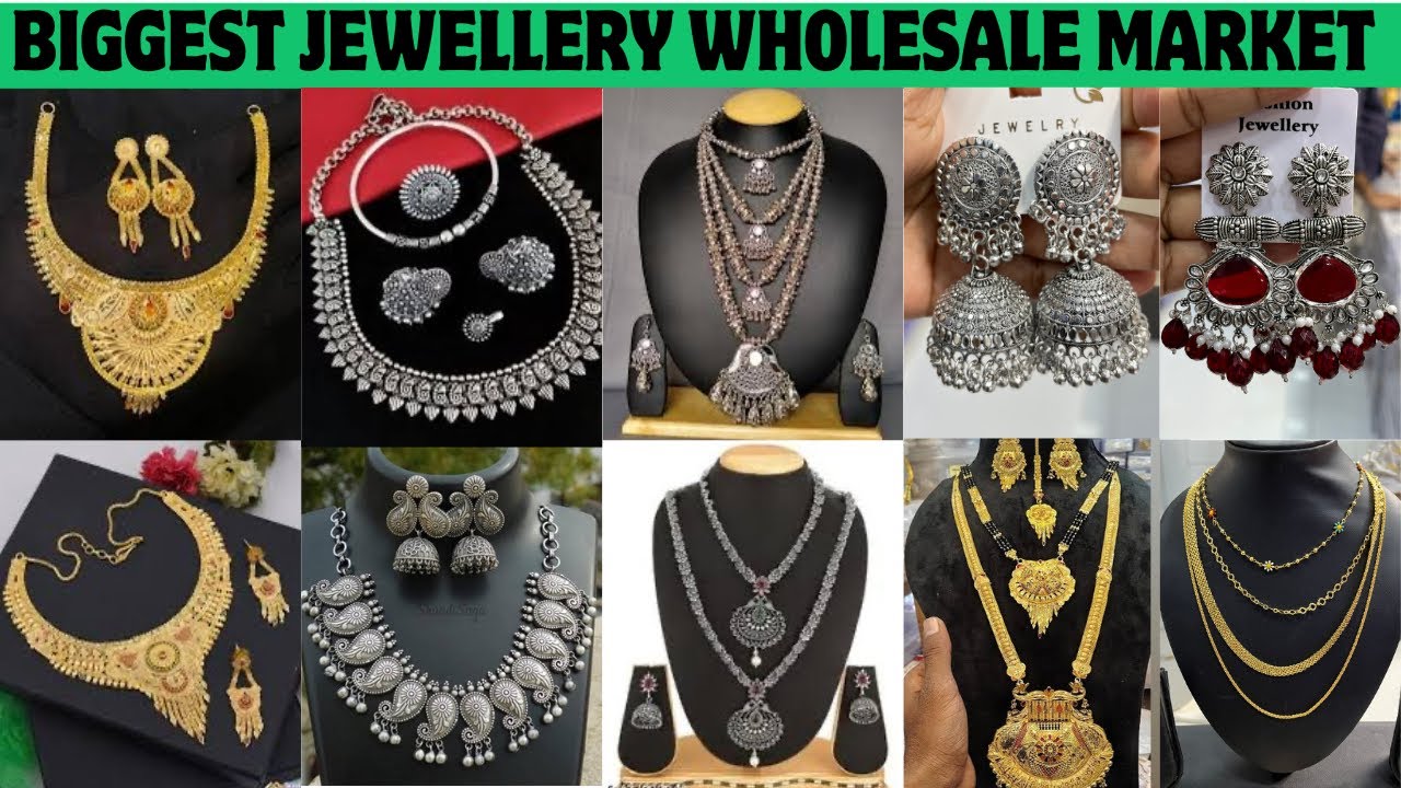 Gold Plated Jewellery Wholesale Market Mumbai Bhuleshwar Oxidise Jewellery wholesale Market Western 